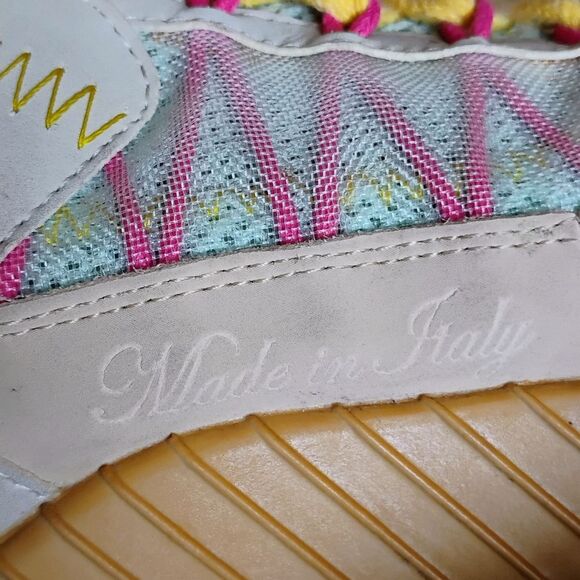 Off-White ODSY-1000 Cream Fuchsia Size EU 37 - Picture 11 of 13